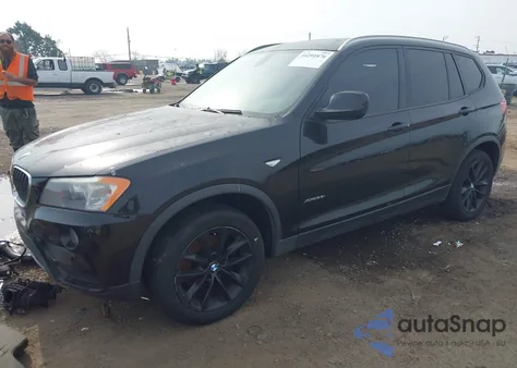 2013 BMW X3 xDrive28I from USA, damaged, VIN 5UXWX9C50D0A12030